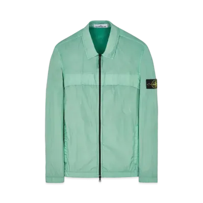Stone Island 10522 Garment Dyed Crinkle Reps R-Ny "Light Green"
