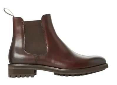 Polo Ralph Lauren Bryson Leather Chelsea Boot "Brown"