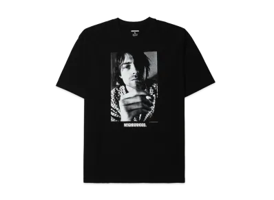 NEIGHBORHOOD x Charles Peterson Tee SS-4 "Black"