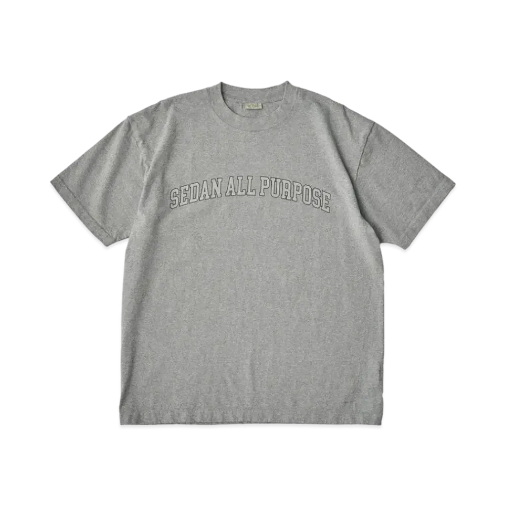 SEDAN ALL-PURPOSE x 7th Delivery Arch Logo S/S Tee "Oxford Grey"