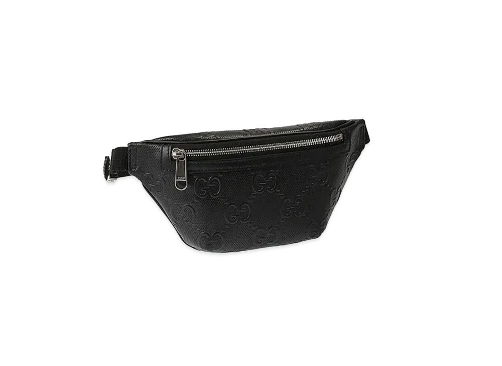 GUCCI Belt Bag GG Emboss "Black"