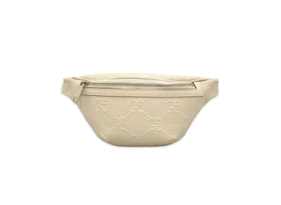 GUCCI Belt Bag GG Emboss "Ivory"