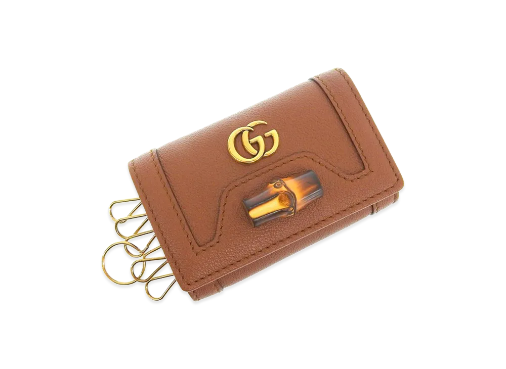 GUCCI Women's Key Case "Brown"