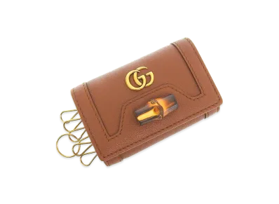 GUCCI Women's Key Case "Brown"