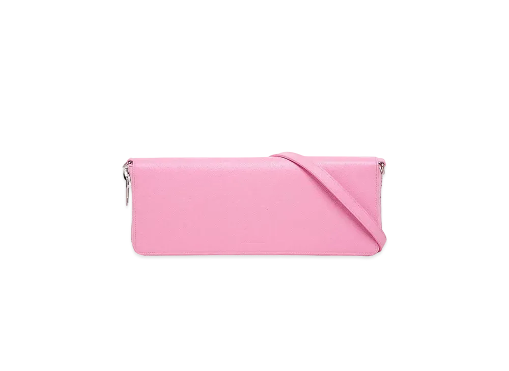 BALENCIAGA Calfskin Shoulder Bag "Pink"