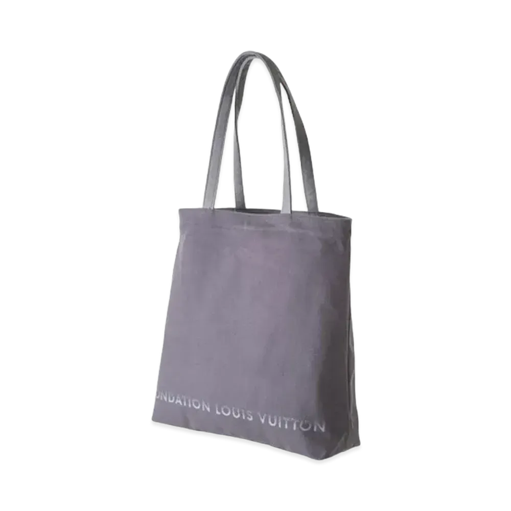 Louis Vuitton Tote Fondation Museum Limited Tote Canvas "Gray"