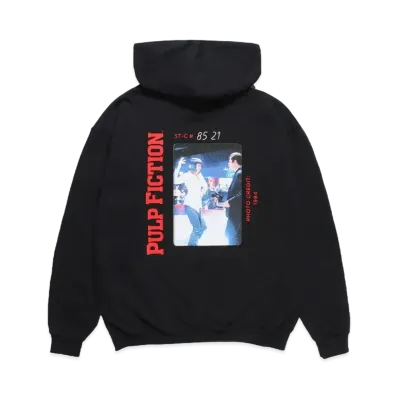 WACKO MARIA x Pulp Fiction / Hooded Sweat Shirt "Black"