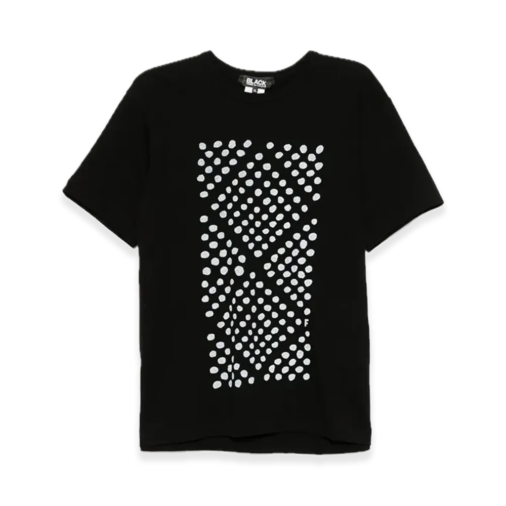 BLACK COMME des GARCONS Print Tee "Black"
