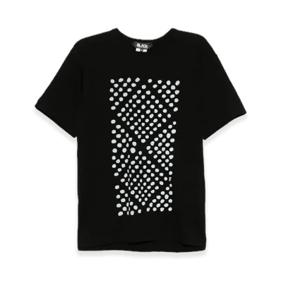 BLACK COMME des GARCONS Print Tee "Black"