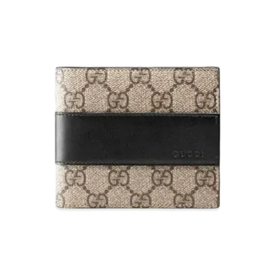 GUCCI GG Supreme Wallet "Beige/Black"