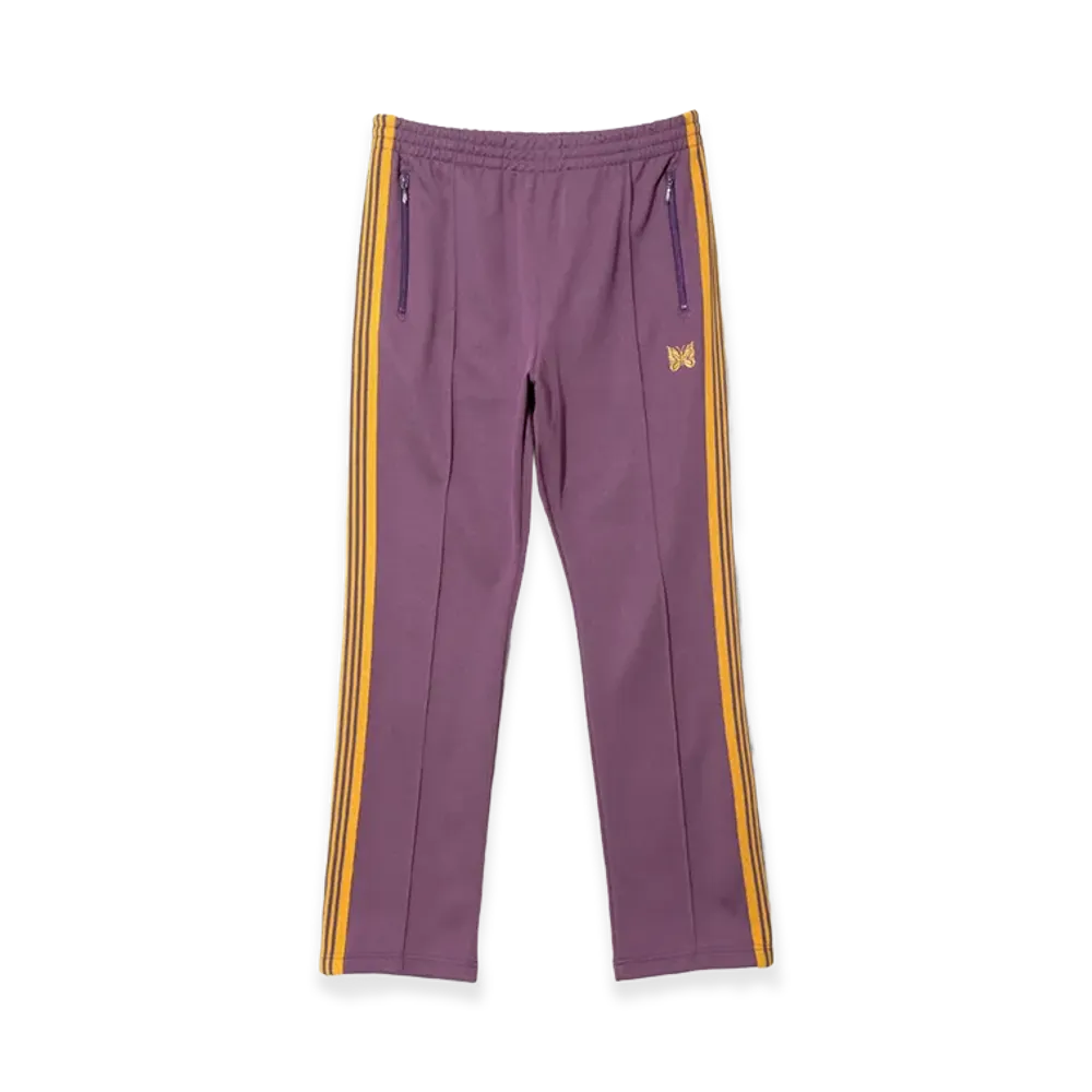 NEEDLES Narrow Track Pants Poly Smooth "Purple"