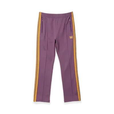NEEDLES Narrow Track Pants Poly Smooth "Purple"