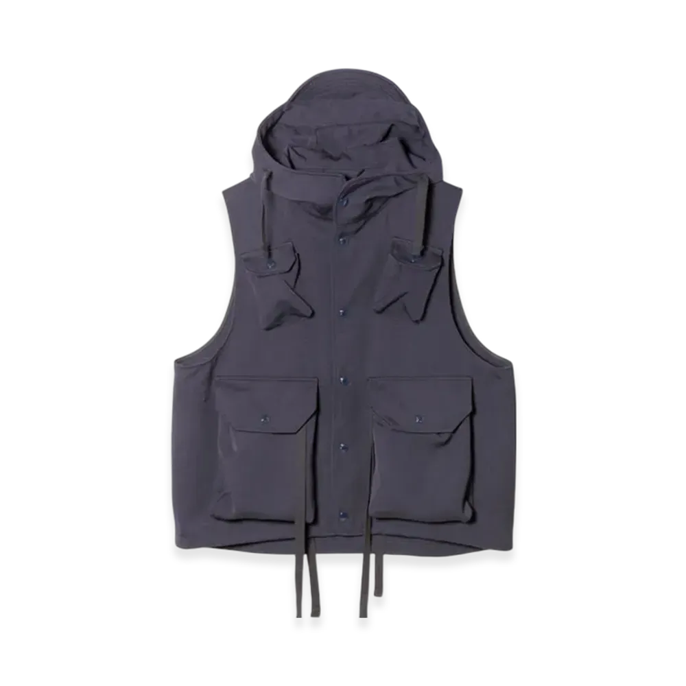 ENGINEERED GARMENTS Field Vest - Heavy Wool Elastique "Gray"