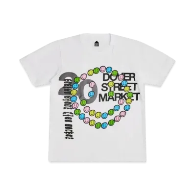 Dover Street Market London x Cactus Plant Flea Market 20th Anniversary Tee "White"