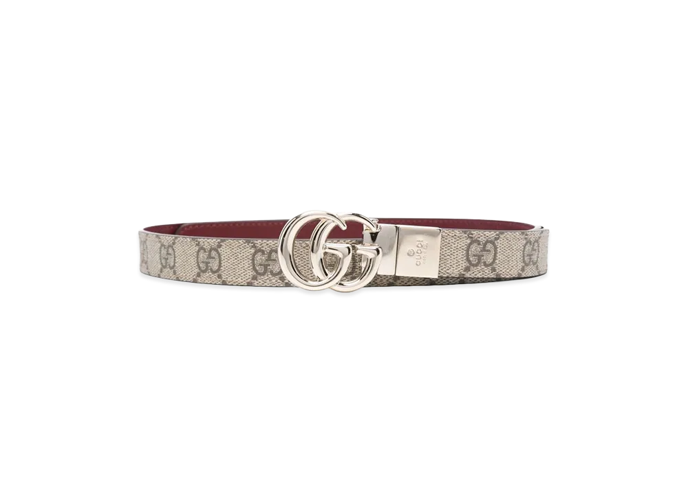 GUCCI Women's 'GG Marmont' Reversible Belt "Multicolor"