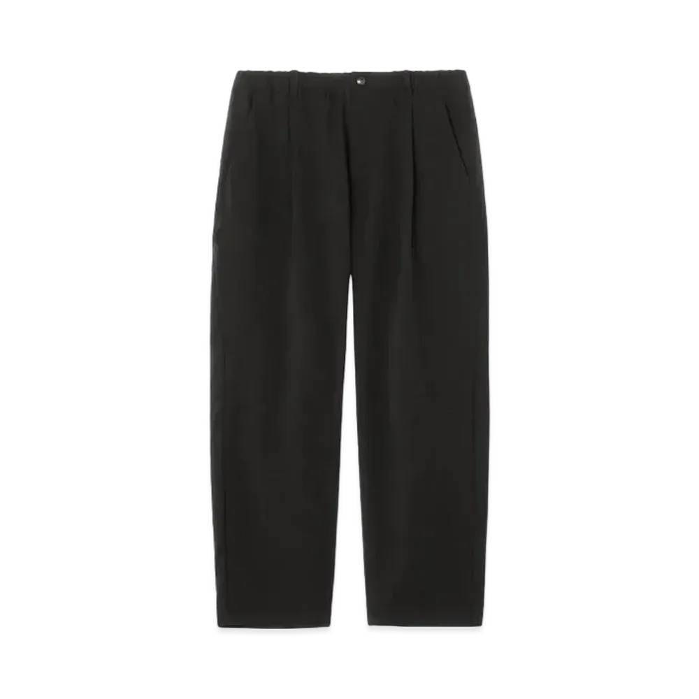 Goldwin One Tuck Tapered Light Pants (Unisex) "Black"