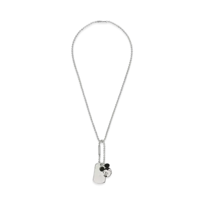 GUCCI x Disney Mickey Mouse Necklace "Silver"
