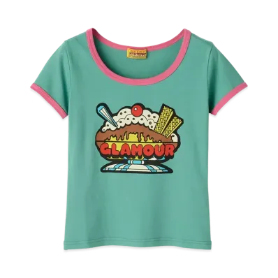 HYSTERIC GLAMOUR Parco Special Order/Glamor Paffe Chibi T-Shirt "Green"