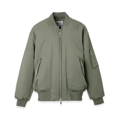 STUDIO NICHOLSON Padded Blouson Leroy "Sage"