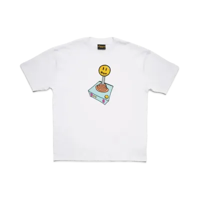 drew house joystick ss tee "White"