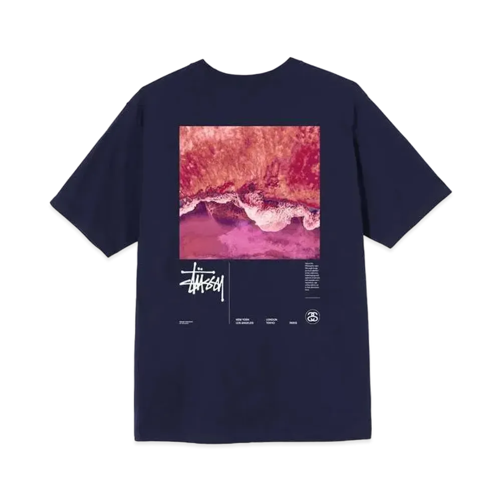 Stussy OCEAN DREAM TEE "Navy"