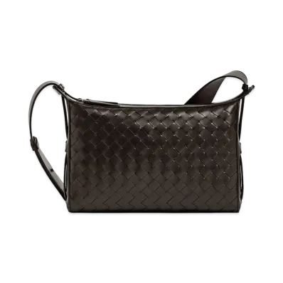 Bottega Veneta Intrecciato Tribeca Top Handle "Fondente"