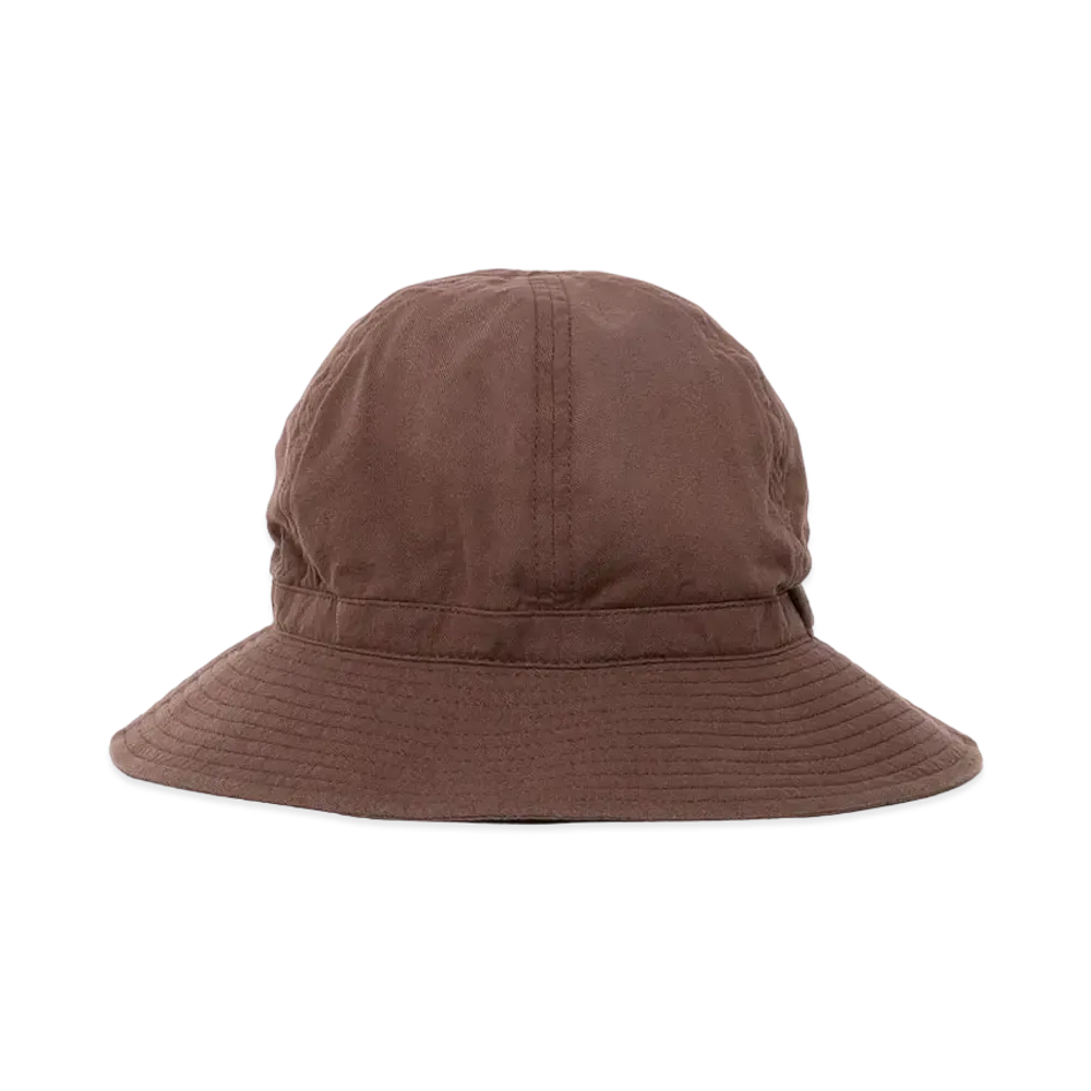 UNDERCOVER OZISM x Nonnative Monk Metro Hat Cotton Paper Viera Overdyed "Brown"