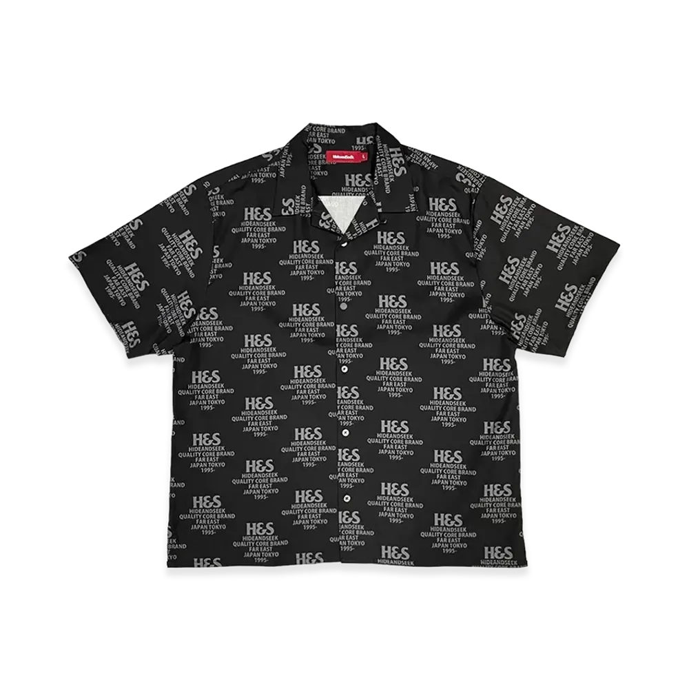 Hide and Seek Logo S/S Shirt "Black"