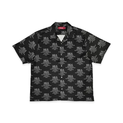 Hide and Seek Logo S/S Shirt "Black"