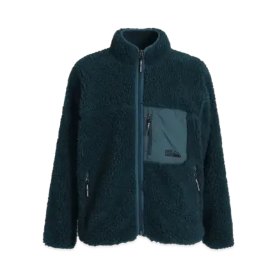 FIRST DOWN TUMBLING BOA BLOUSON "Turquoise"