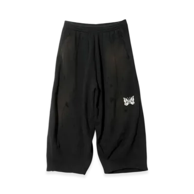NEEDLES Deconstructed H.D. Sweat Pant - Cotton French Terry "Black"