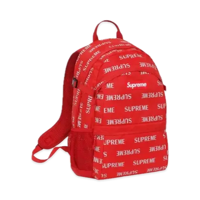 Supreme 3M Reflective Repeat Backpack "Red"