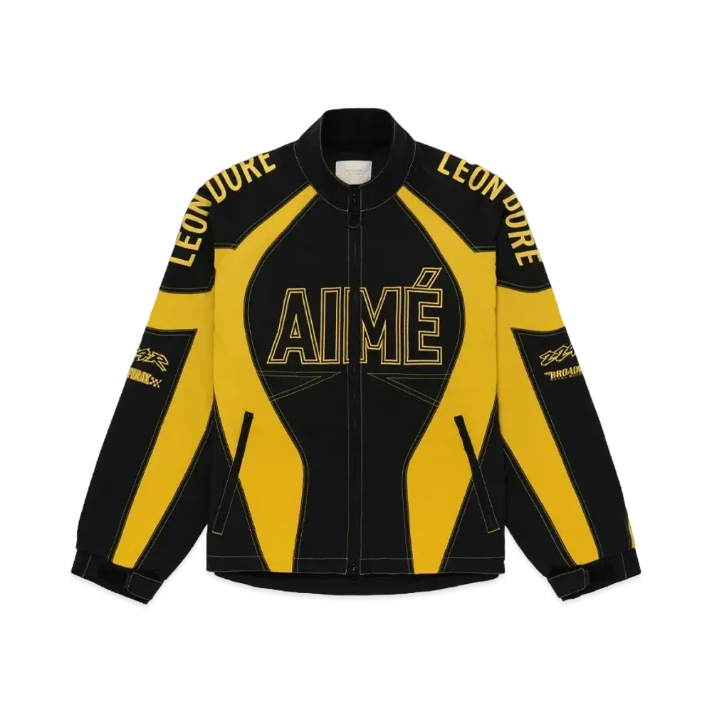 Aime Leon Dore Aime Racing Jacket "Black&Yellow"