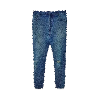 doublet Shibori Denim Pants "Indigo Blue"