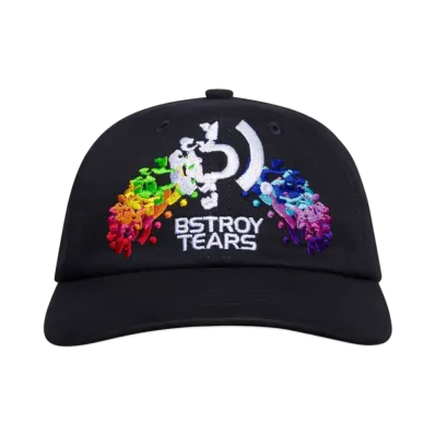 DENIM TEARS x Bstroy Tears Rainbow Wreath Hat "Navy"