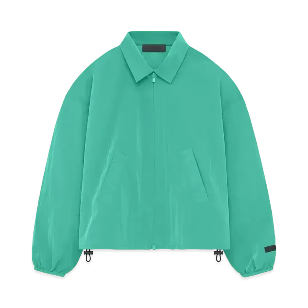 FEAR OF GOD ESSENTIALS Women's Shell Bomber "Mint Leaf"