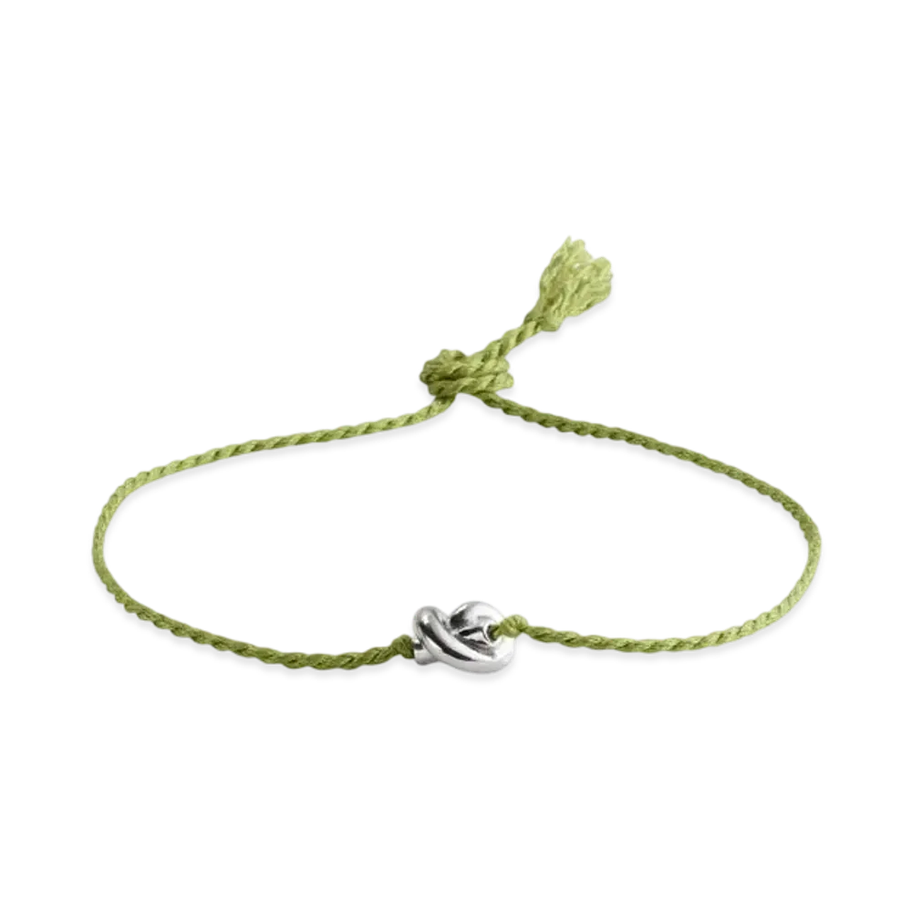 Bottega Veneta Friendship Bracelet "Avocado"