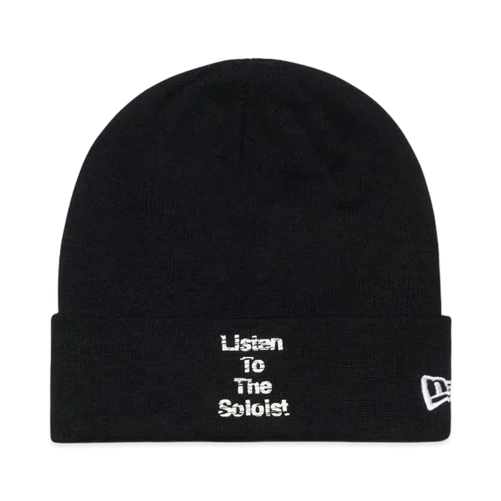 NEW ERA x TAKAHIROMIYASHITATheSoloist. Basic Cuff Knit "Black"