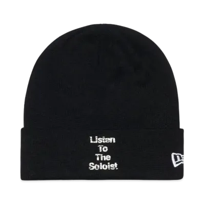 NEW ERA x TAKAHIROMIYASHITATheSoloist. Basic Cuff Knit "Black"