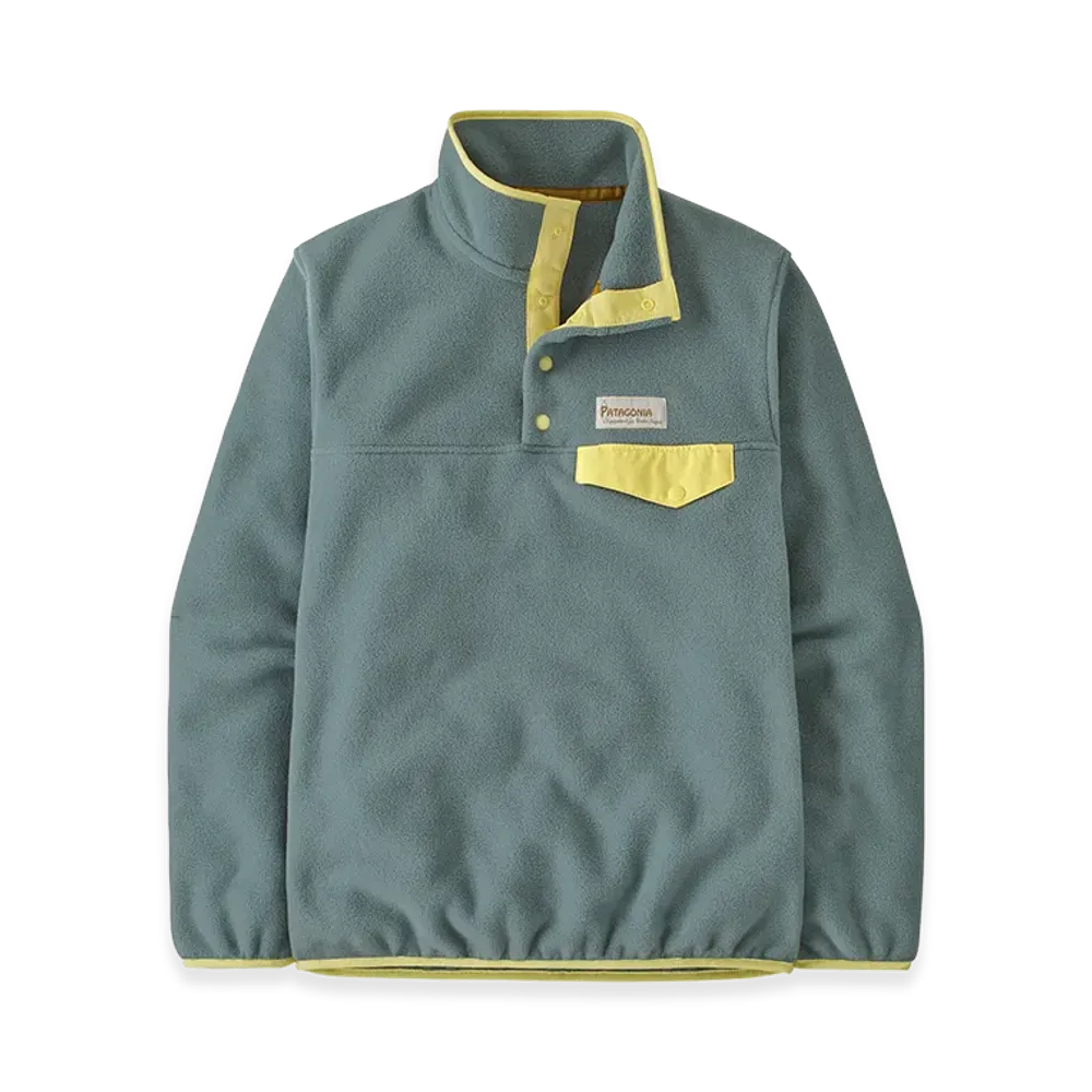 Patagonia Women's Lightweight Synchilla Snap-T Pullover "Blue Sage"