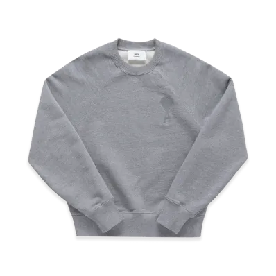 AMI PARIS AMI DE COEUR Sweatshirt "Gray"