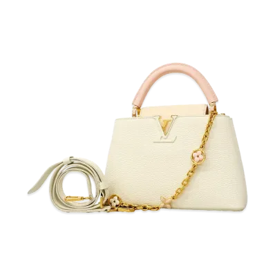 Louis Vuitton Capucines BB "White"