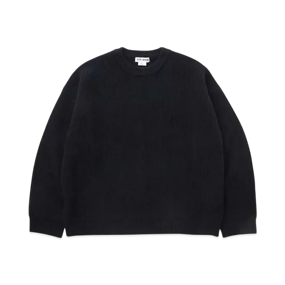 TTT MSW Wool Pullover Knit "Black"