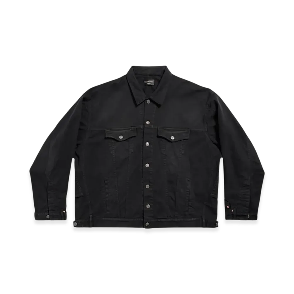 BALENCIAGA Deconstructed Jacket "Black"