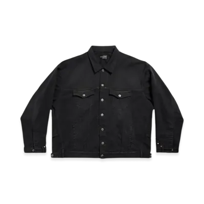 BALENCIAGA Deconstructed Jacket "Black"