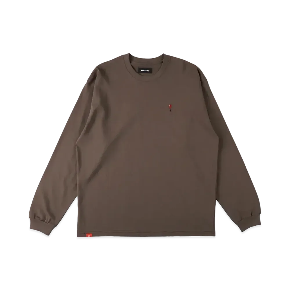 WIND AND SEA Balloon L/S Tee "Mocha"