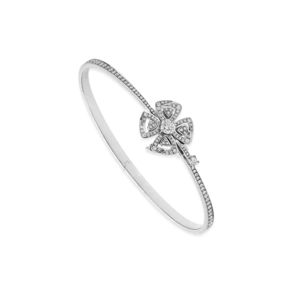 BVLGARI Fiorever Diamond Bracelet "White Gold"