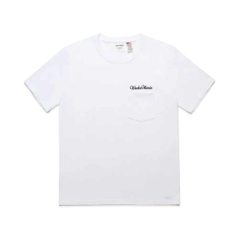 WACKO MARIA US Fabric Pocket T-Shirt "White"