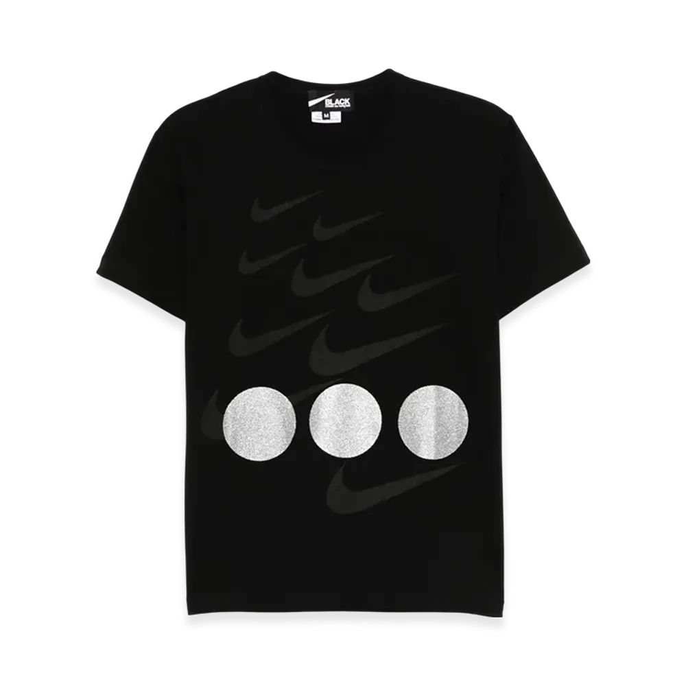 BLACK COMME des GARCONS x Nike Logo Tee "Black"