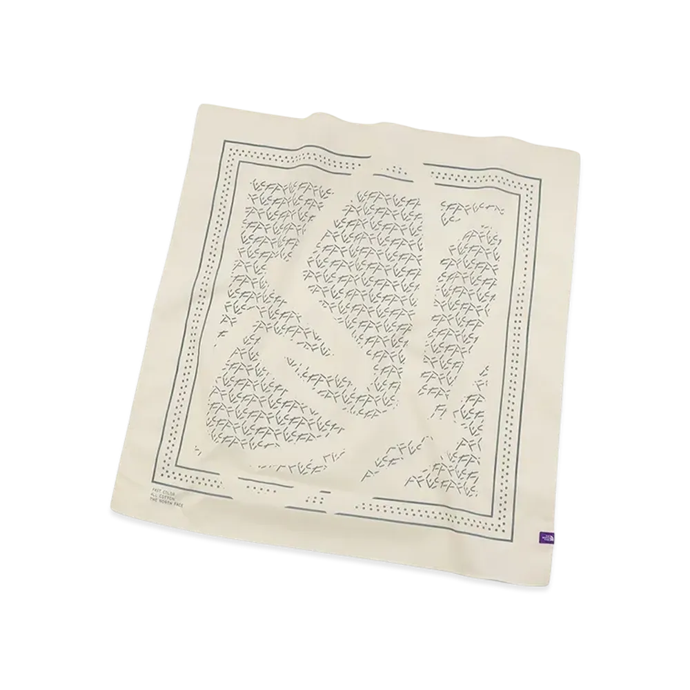 The North Face Purple Label FFFES Graphic Bandana "Off White"
